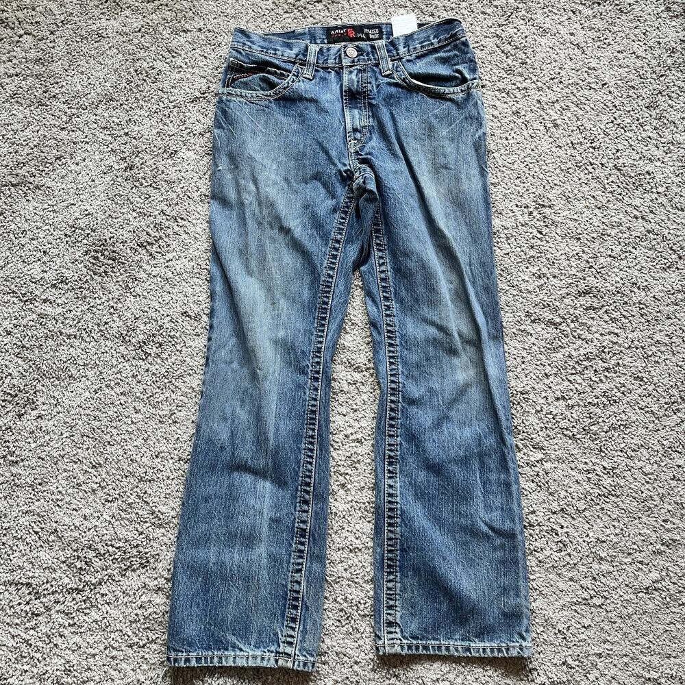 Ariat Work FR M4 Relaxed Boot Cut Jeans Mens 31x32 CAT 2 2112 31x30*